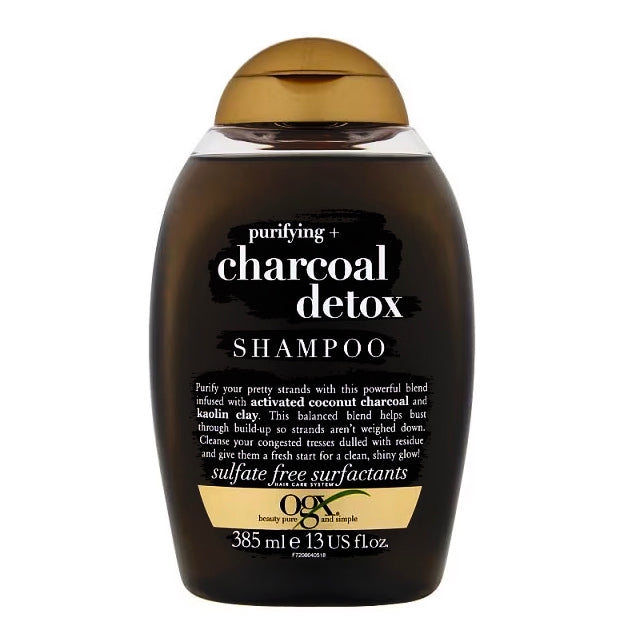 OGX Purifying+ Charcoal Detox Shampoo 385 ml