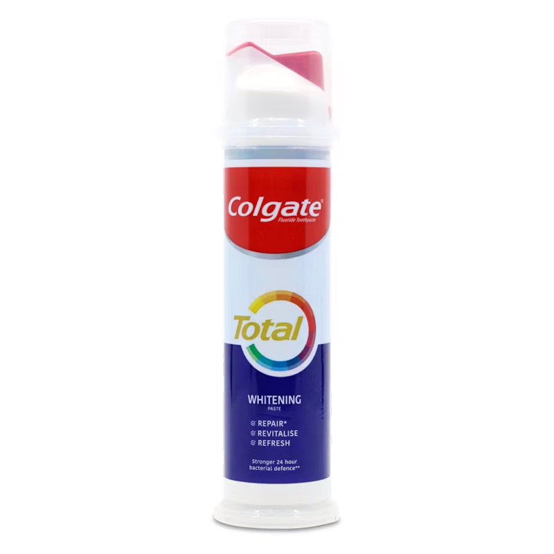 Colgate Total Whitening Toothpaste Pump 100ml