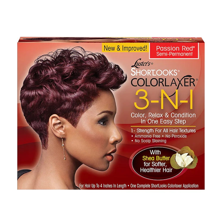 Luster’s Shortlooks Colorlaxer Passion Red