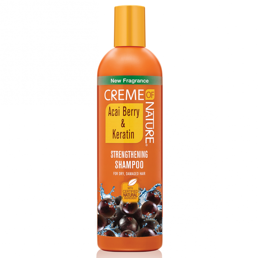 Creme Of Nature Acai Berry & Keratin Strengthening Shampoo 12 oz