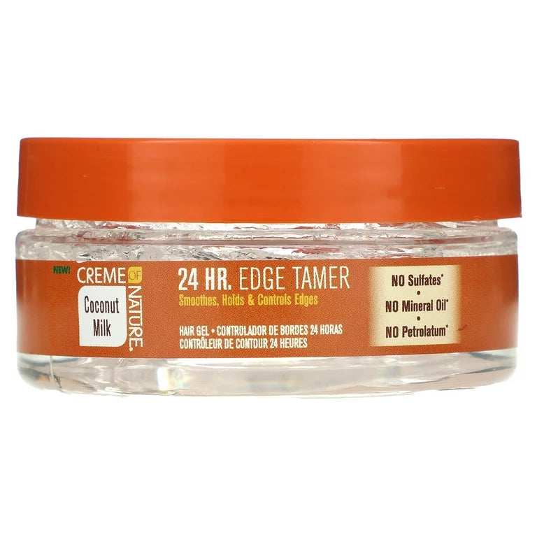 Creme of Nature Coconut Milk 24 Hr. Edge Tamer 2.25 oz