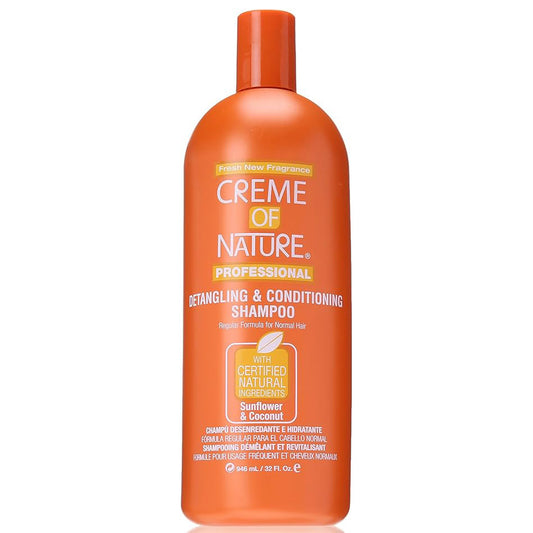 Creme Of Nature Sunflower & Coconut Detangling & Conditioning Shampoo 32 oz