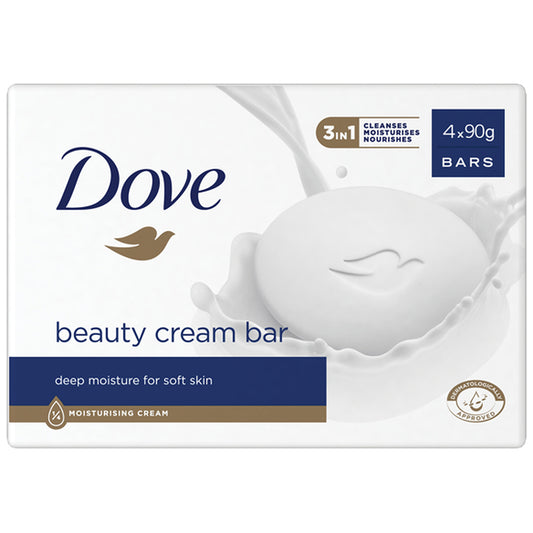 Dove Original Beauty Cream Bar 4x90g