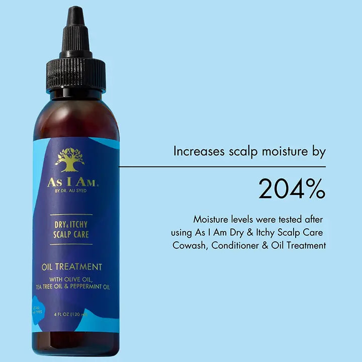 As I Am Dry And Itchy Scalp Care Oil Treatment 4 oz