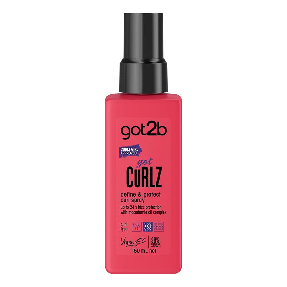 Got2b CURLZ Define & Protect Curl Spray 150 ml