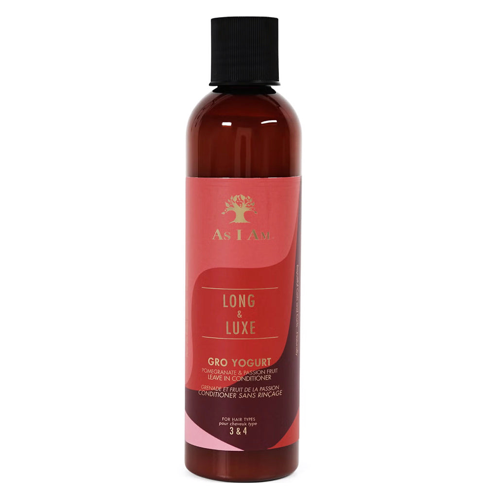 As I Am Long & Luxe GroYogurt Leave-in Conditioner 8 oz