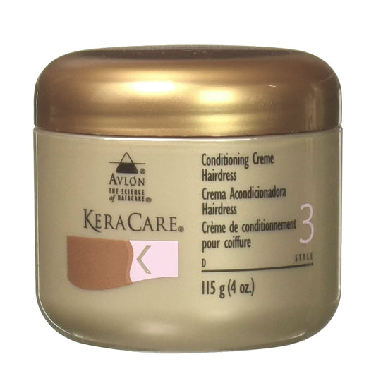 Keracare Conditioning Creme Hairdress 4 oz