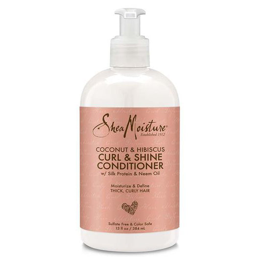 Shea Moisture Coconut & Hibiscus Curl & Shine Conditioner 13 oz