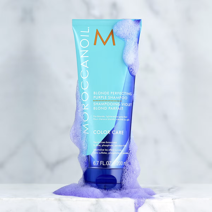 Moroccanoil Blonde Perfecting Purple Shampoo 200 ml