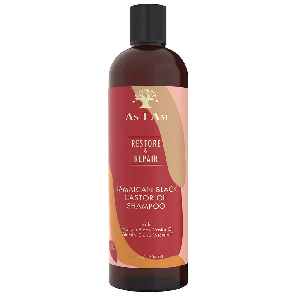 As I Am Jamaican Black Castor Oil Shampoo 12 oz