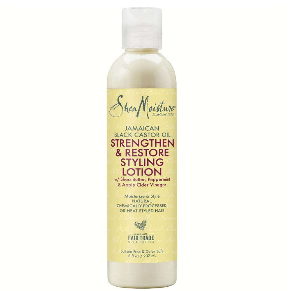 Shea Moisture Jamaican Black Castor Oil Strengthen & Restore Styling Lotion 8 oz