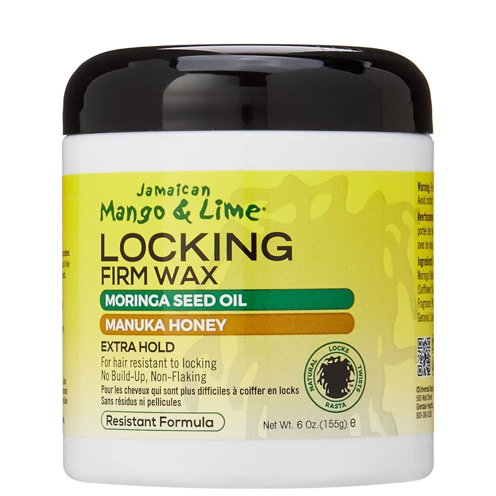 Jamaican Mango & Lime Locking Firm Wax Resistant Formula 6 oz