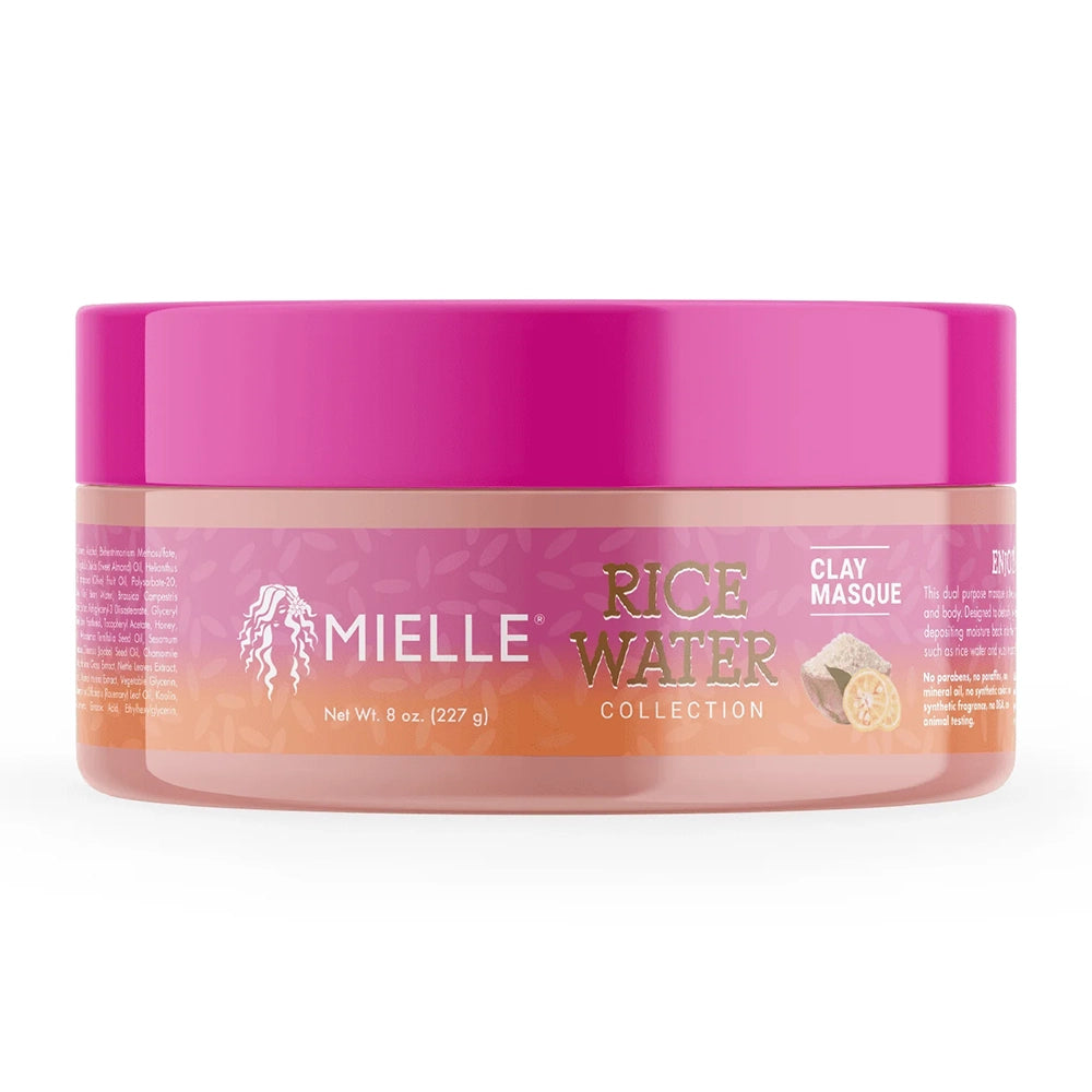 Mielle Rice Water Clay Masque 8 oz