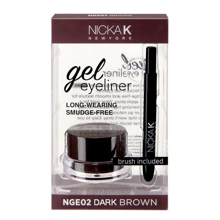 Nicka K Gel Eyeliner Dark Brown