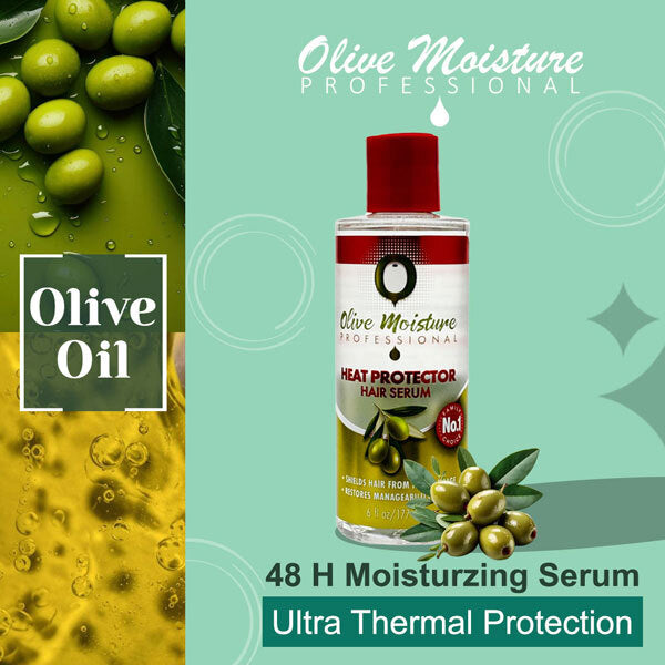 Olive Moisture Heat Protector Hair Serum 6 oz