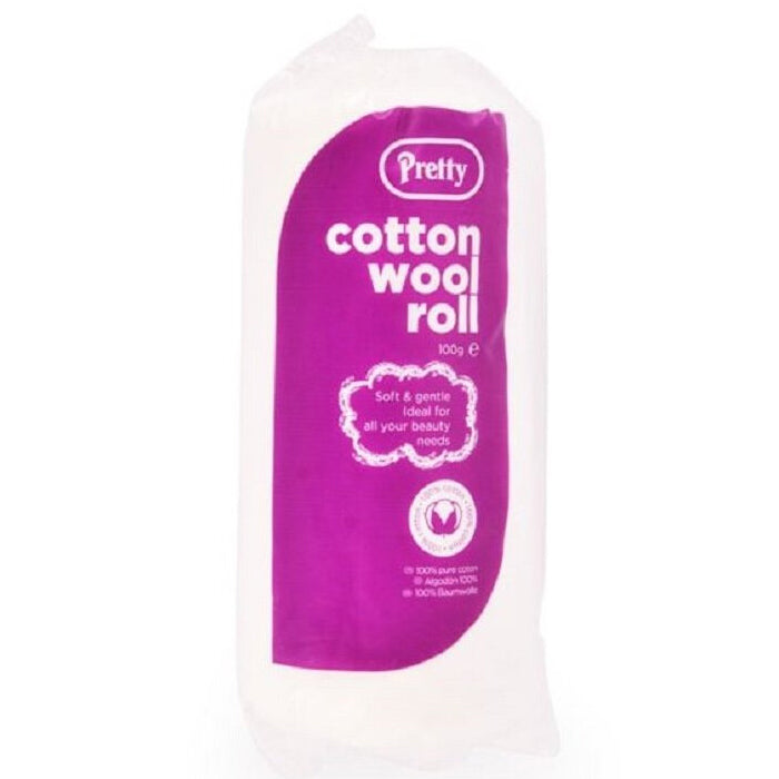 Pretty Cotton Wool Roll 100 g