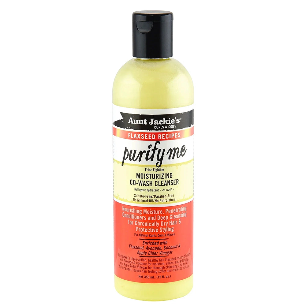 Aunt Jackie's Purify Me Moisturizing Co-Wash Cleanser 12 oz