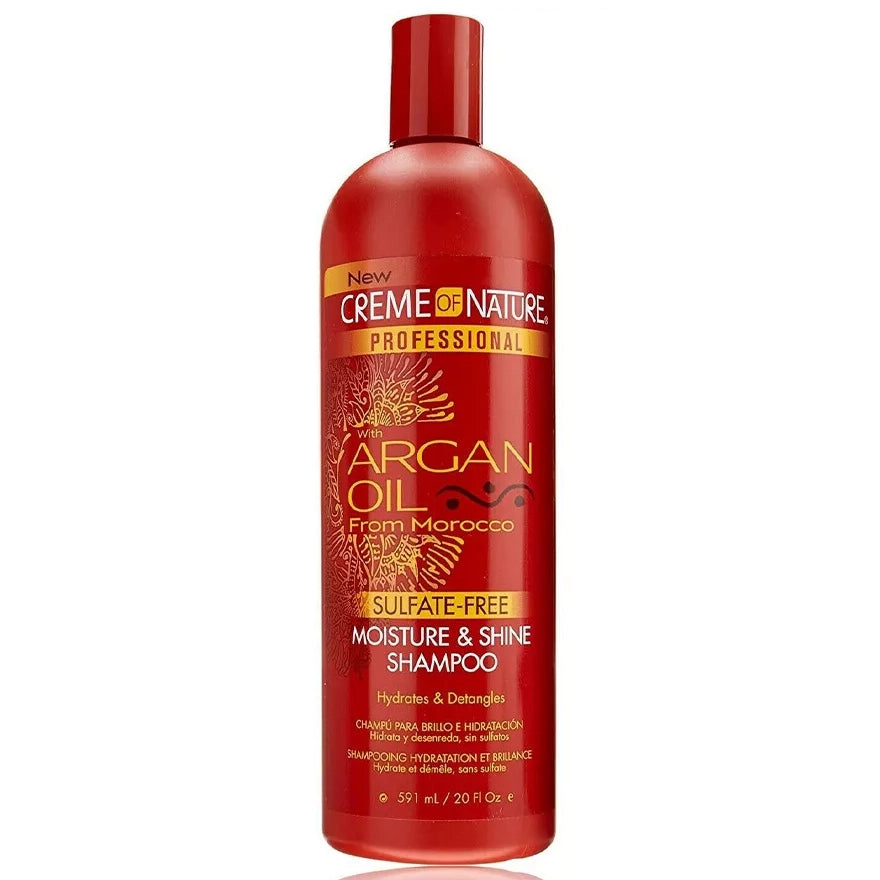 Creme Of Nature Argan Oil Sulfate-Free Moisture & Shine Shampoo 20 oz