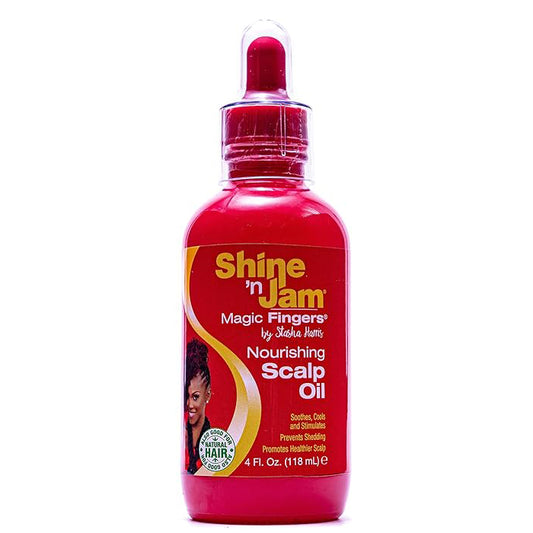 Shine 'n Jam Magic Fingers Nourishing Scalp Oil 4 oz