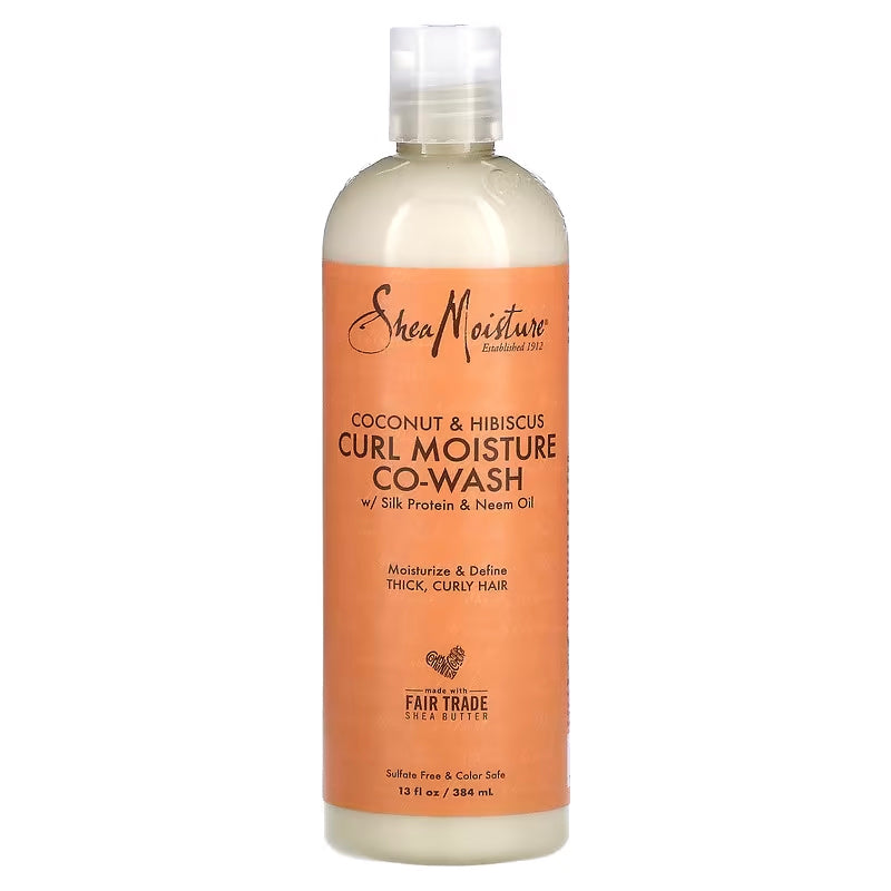 Shea Moisture Coconut & Hibiscus Co-Wash Conditioning Cleanser 13 oz