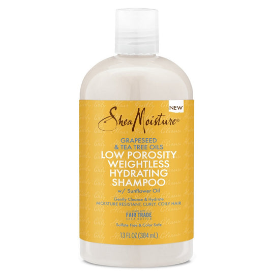 Shea Moisture Low Porosity Weightless Hydrating Shampoo 13 oz