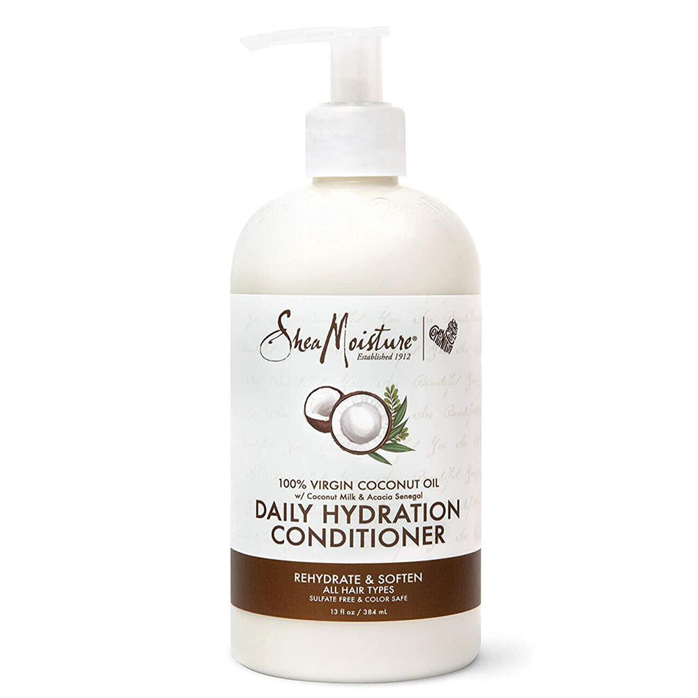 Shea Moisture 100% Virgin Coconut Oil Daily Hydration Conditioner 13 oz