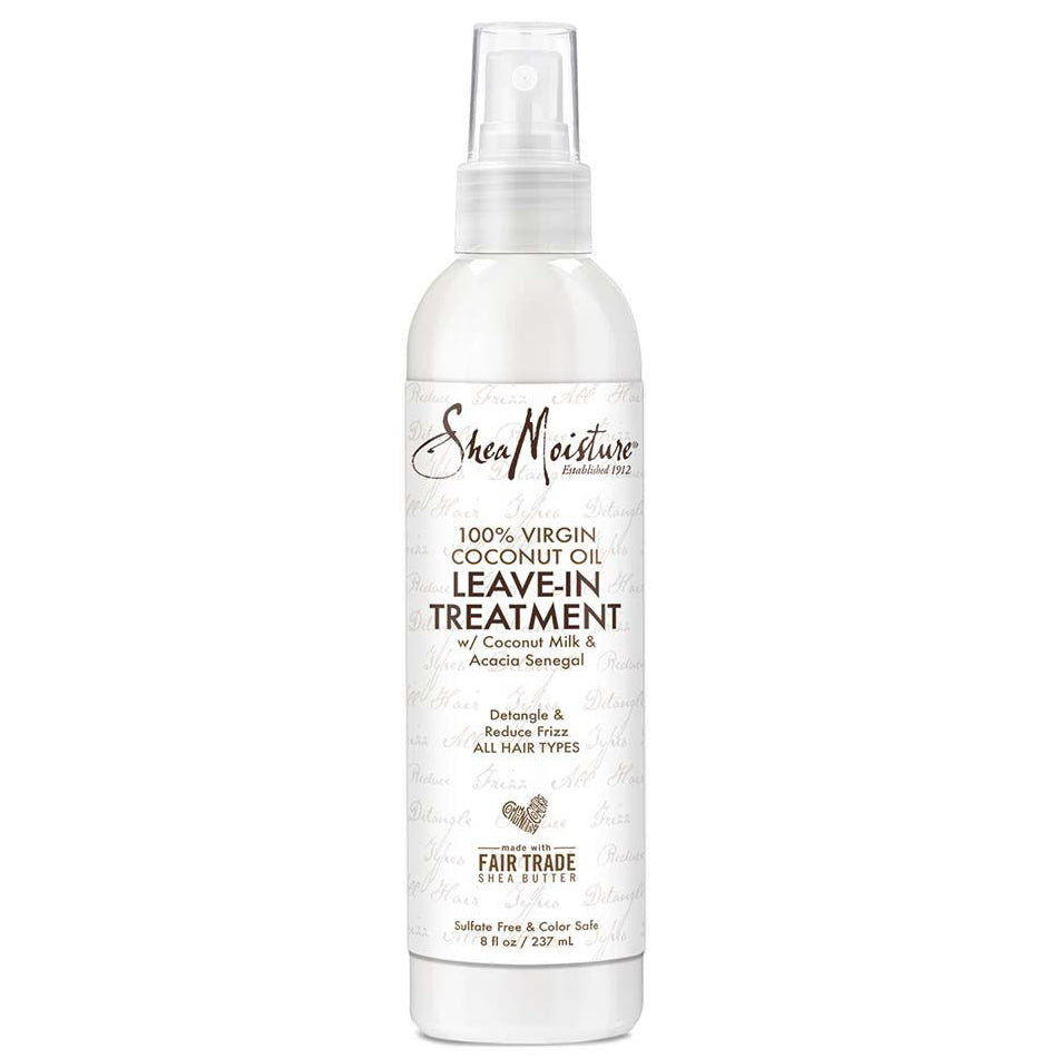 Shea Moisture 100% Virgin Coconut Oil Leave-In Treatment 8 oz