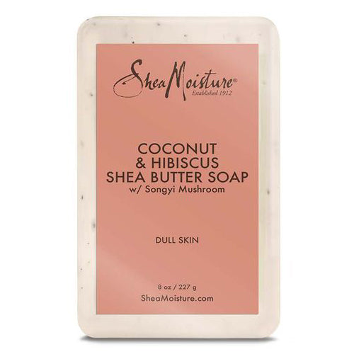 Shea Moisture Coconut & Hibiscus Shea Butter Bar Soap 8 oz