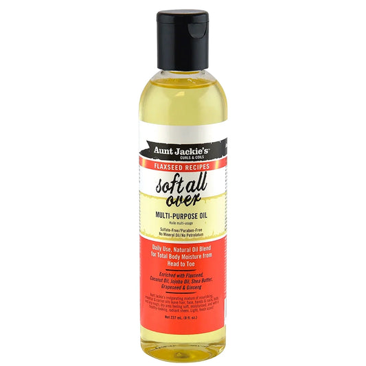 Aunt Jackie's Soft All Over Multi-Purpose Oil 8 oz