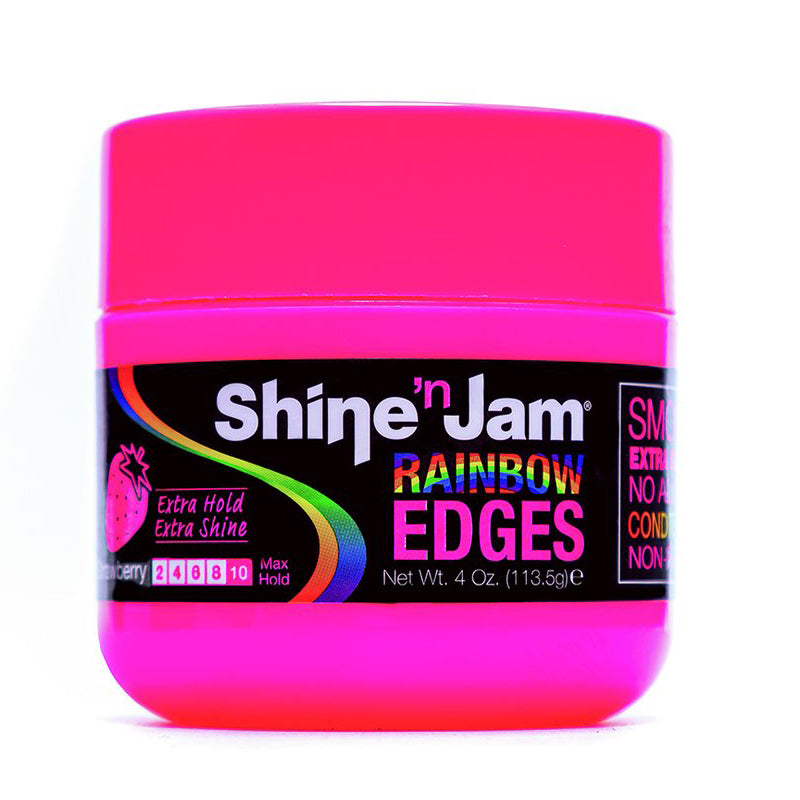 Shine ‘n Jam Rainbow Edges | Strawberry 4 oz