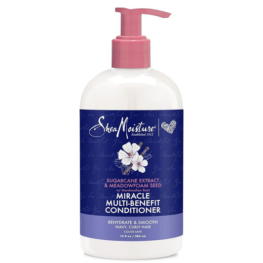 Shea Moisture Sugarcane & Meadowfoam Multi-Benefit Conditioner 13 oz