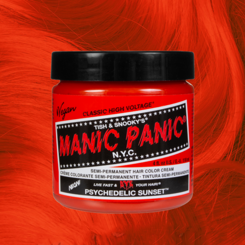 Manic Panic Semi-Permanent Hair Color Cream | Psychedelic Sunset