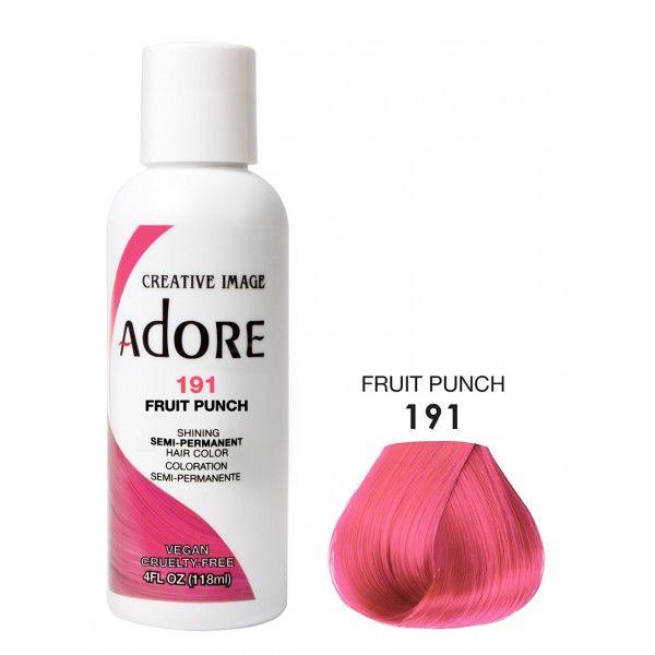 Adore Semi Permanent Hair Dye Colour