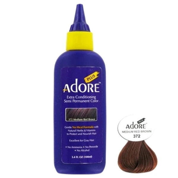 Adore Plus Semi-Permanent Colour 100ml ( All Colours )