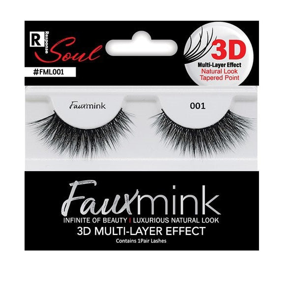 Response Soul Faux Mink 3D Effect Eyelash 001 1