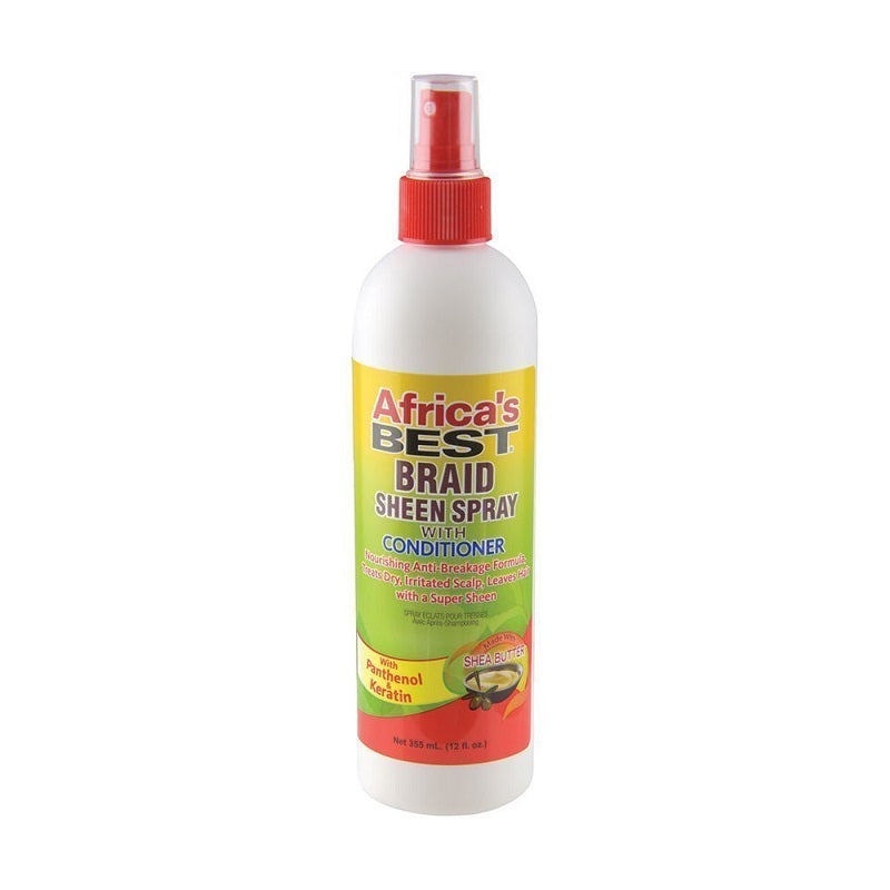 Africa's Best Braid Sheen Spray With Conditioner 12 oz