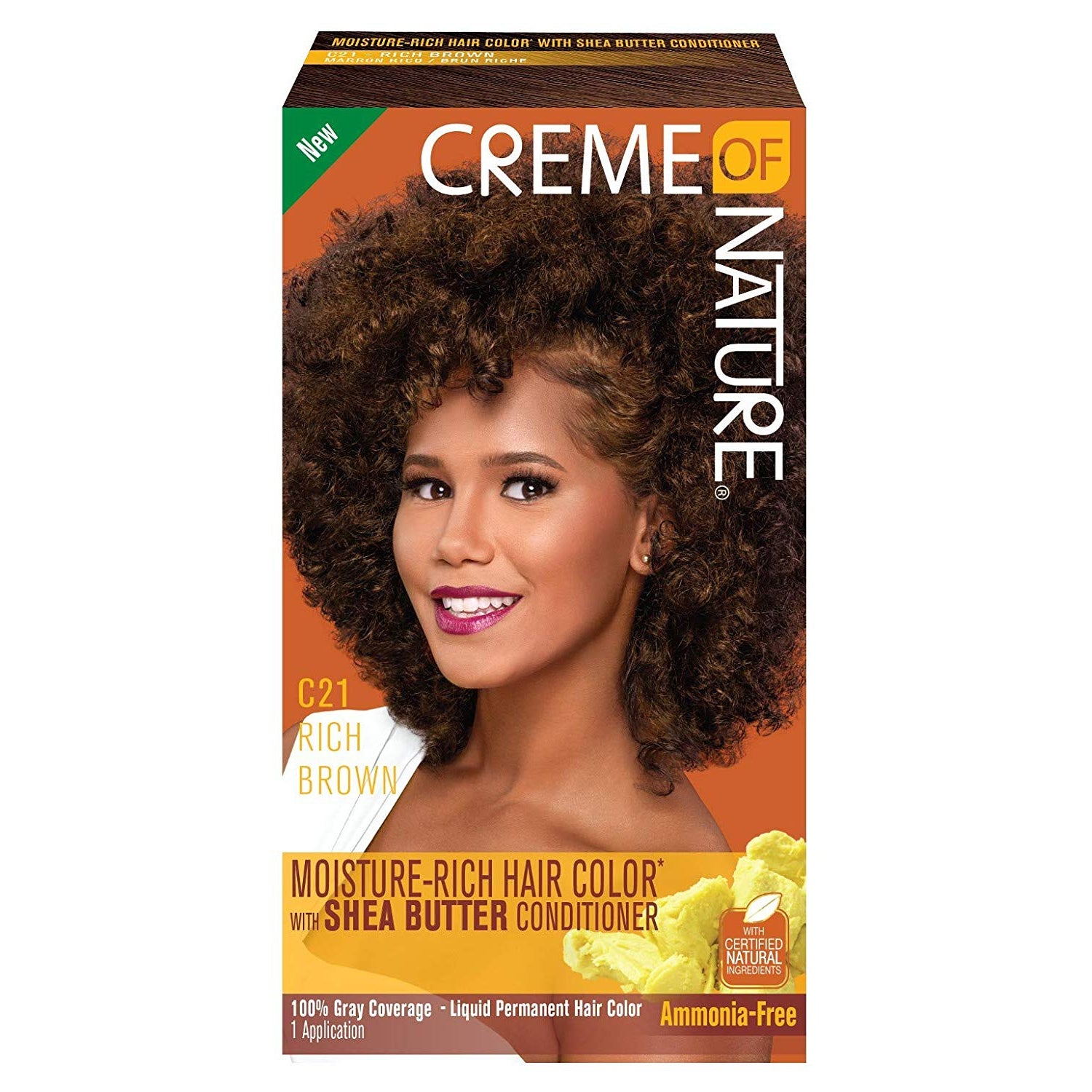 Creme of Nature Moisture Rich Hair Color with Shea Butter Conditioner