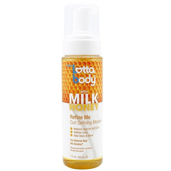 Lottabody Milk Honey Refine Me Curl Defining Mousse 207ml 1