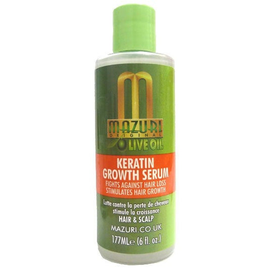 Mazuri Olive Oil Keratin Growth Serum 177ml 