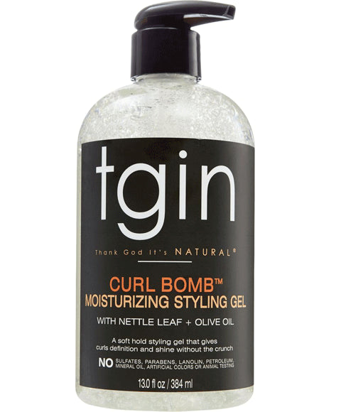 TGIN Curl Bomb Moisturizng Styling Gel 384ml 1