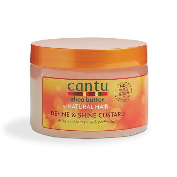 Cantu Shea Butter Natural Hair Define & Shine Custard 340g 1