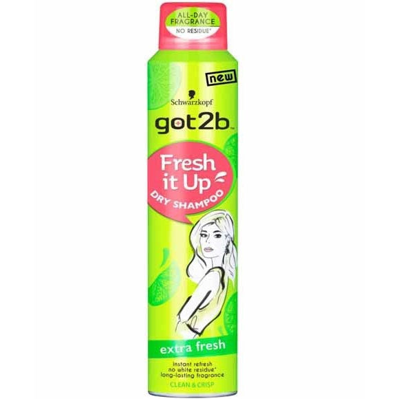 Swhwarzkopf Got2b Extra Fresh It Up Clean And Crisp Dry Shampoo 200ml 1