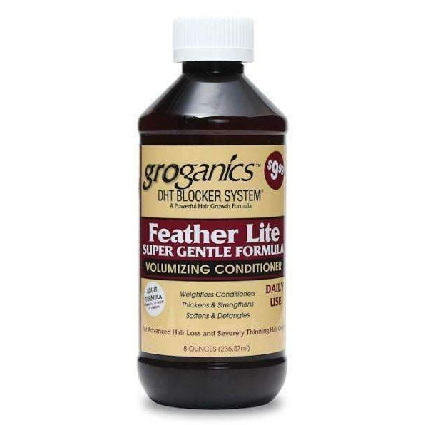 Groganics Feather Lite Super Gentle Formula Volumizing Conditioner 236ml 1