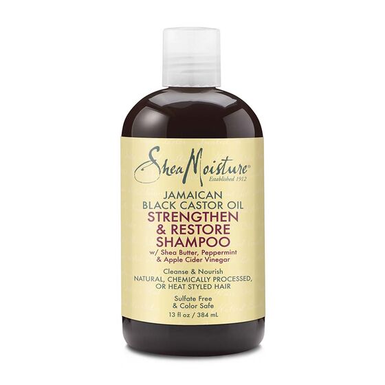 Shea Moisture Jamaican Black Castor Oil Strengthen & Restore Shampoo 13 oz